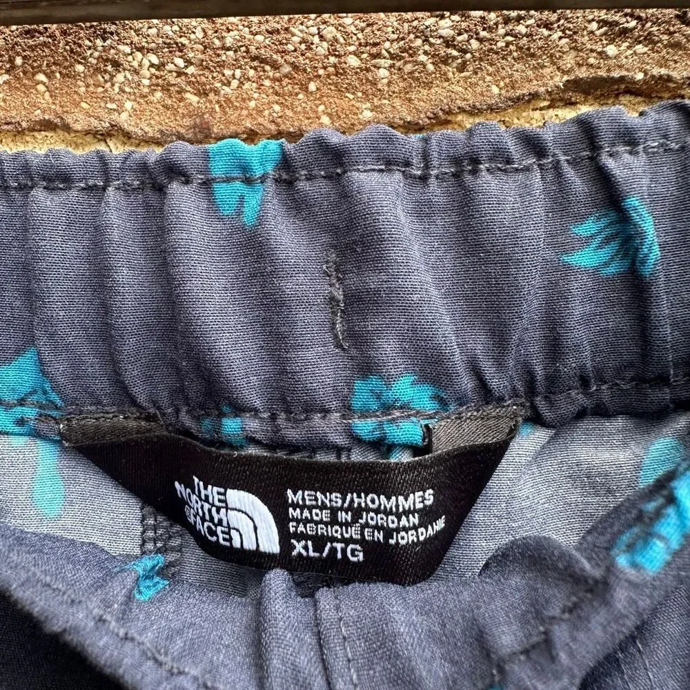 The North Face Swim Trunks class v Shorts Blue Print Elastic Waist Men’s XL NEW
